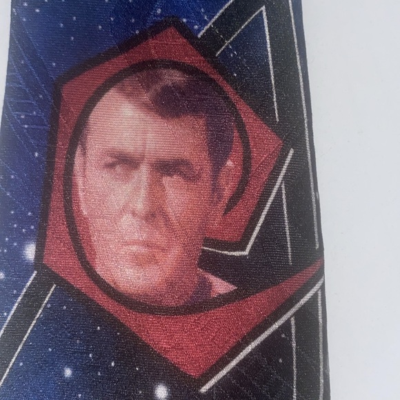 Vintage ORIGINAL RALPH Marlin “Star Trek - Original Series Crew” Men’s Neck Tie - Picture 11 of 12